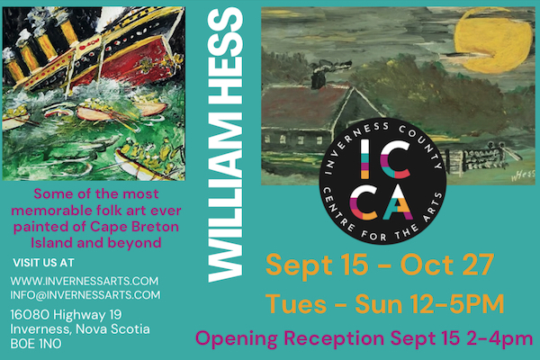 William Hess Exhibit – Celtic Colours International Festival